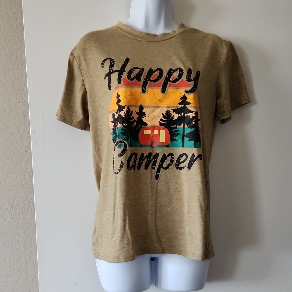 Happy Camper Graphic T-Shirt